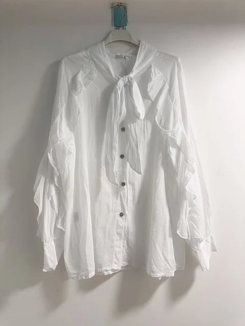 CHEMISE CRAVATE BLANCHE