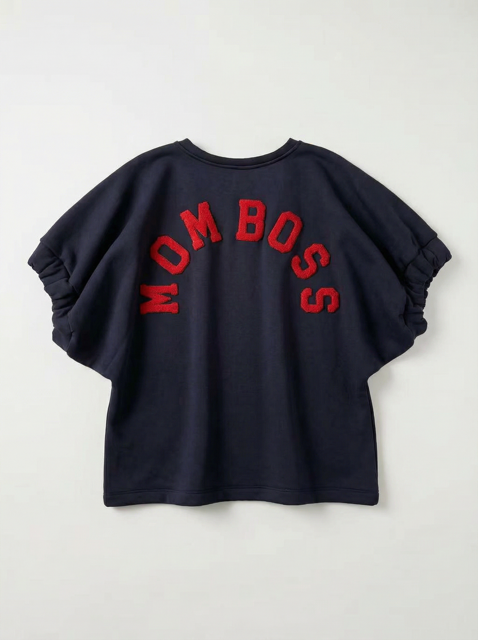 SWEAT MOM BOSS MARINE / ROUGE EDITION LIMITEE