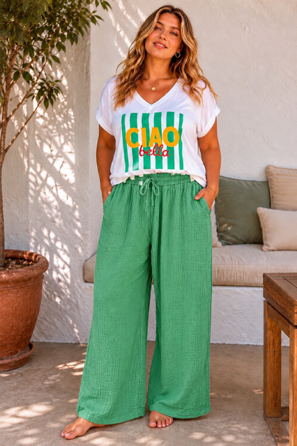 TEESHIRT CIAO BELLA GRANDE TAILLE