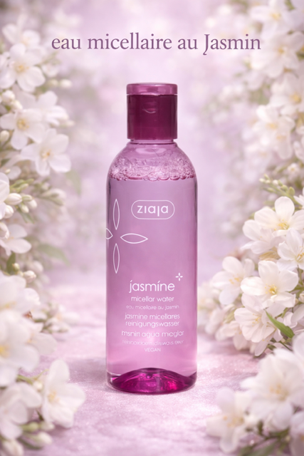 EAU MICELLAIRE AU JASMIN VEGAN