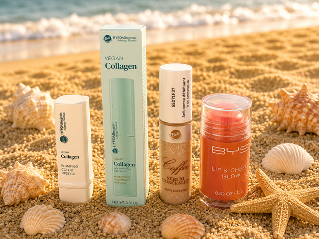 ENSEMBLE 4 PRODUITS COSMETIQUES
