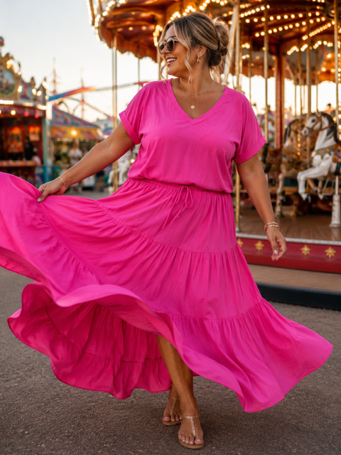 LOOK DE JOE 18 FUSHIA