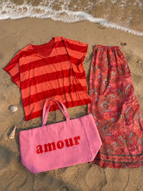 COMBO SAC + PANTALON + HAUT RAYE