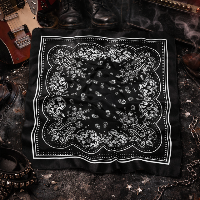 FOULARD BANDANA NOIR
