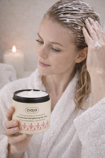 MASQUE VOLUMATEUR AUX PROTEINES DE CACHEMIRE