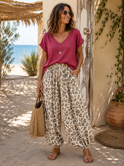 PANTALON ALADIN LEO BEIGE