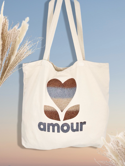 SAC AMOUR VANILLE GOLD/CHOCO
