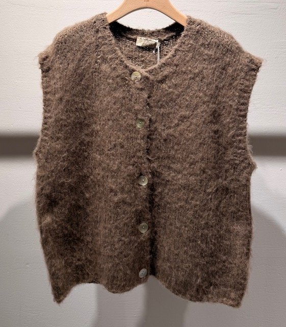 GILET NUAGE SANS MANCHES BEIGE