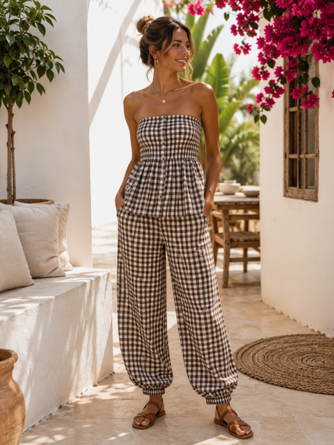 LOOK DE JOE 6 VICHY CHOCO
