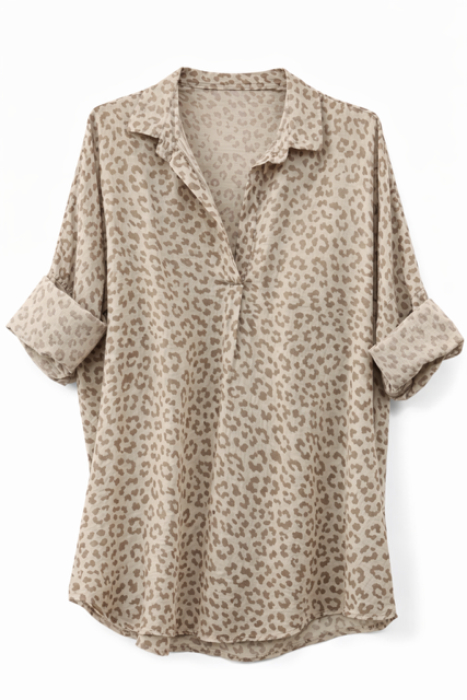 BLOUSE PETIT LEO BEIGE FONCE