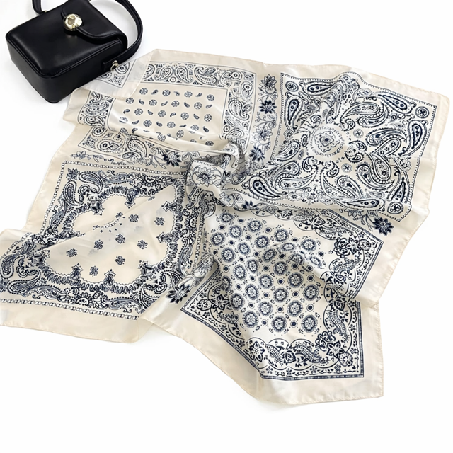 FOULARD BANDANA BEIGE