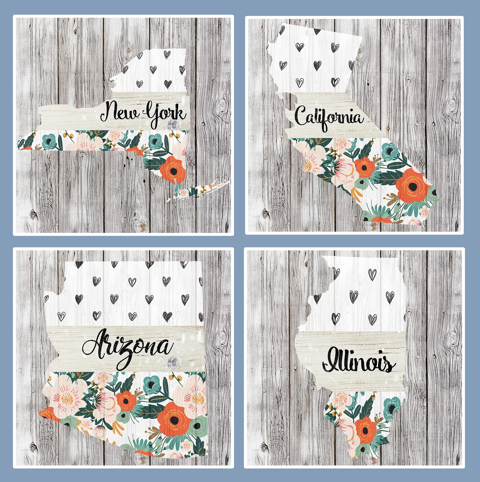 Floral States Collaboration with Front Porch Pickins