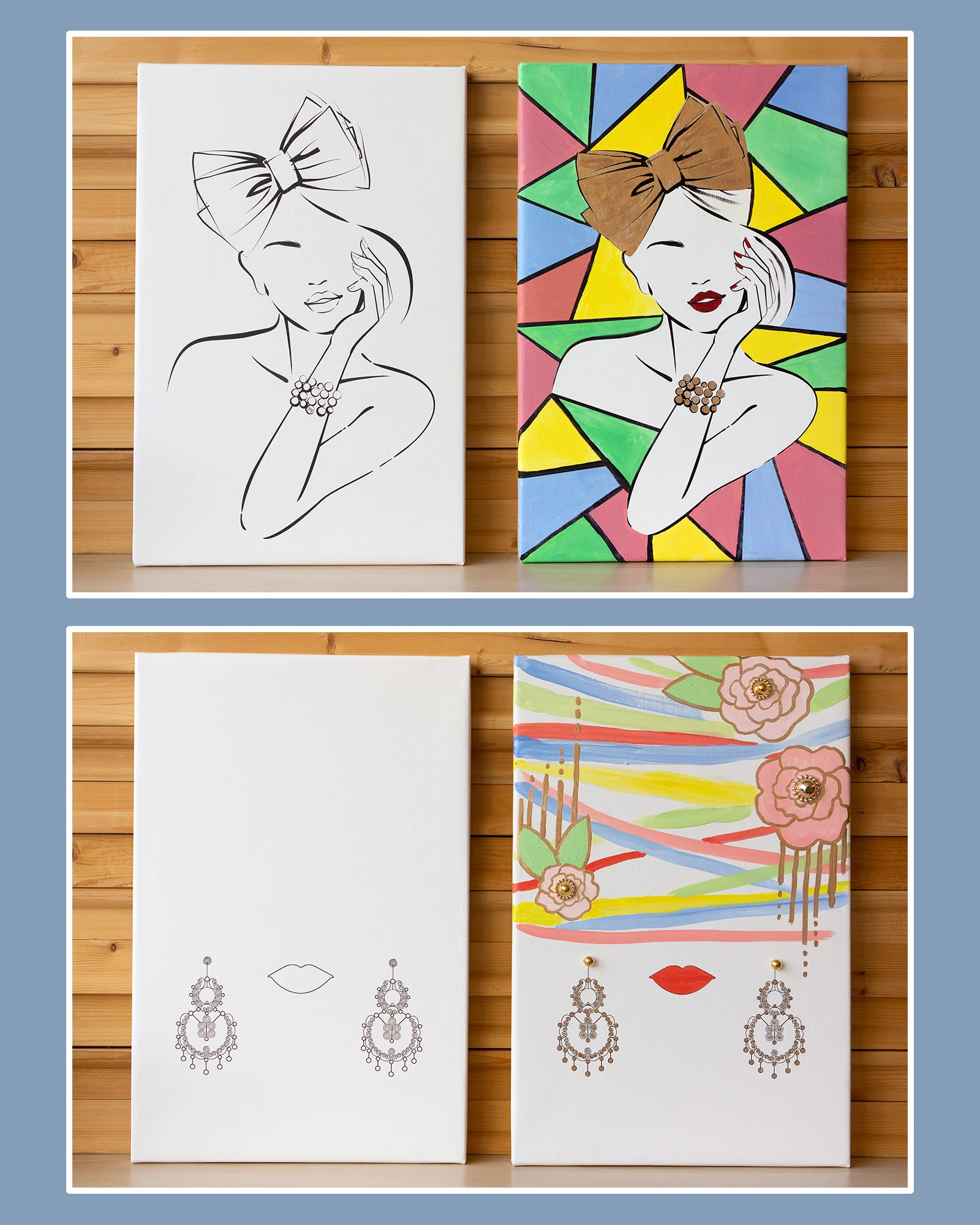 "Paint Your Own Canvas" Pitch for LaurDIY