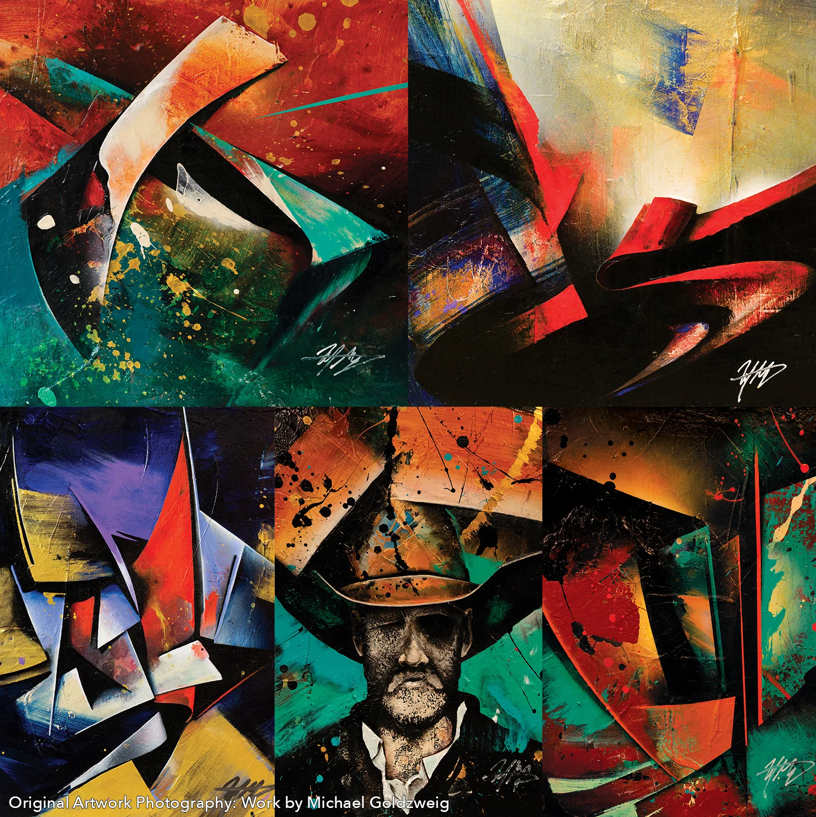 Original Artwork Photography, painted by Michael Goldzweig