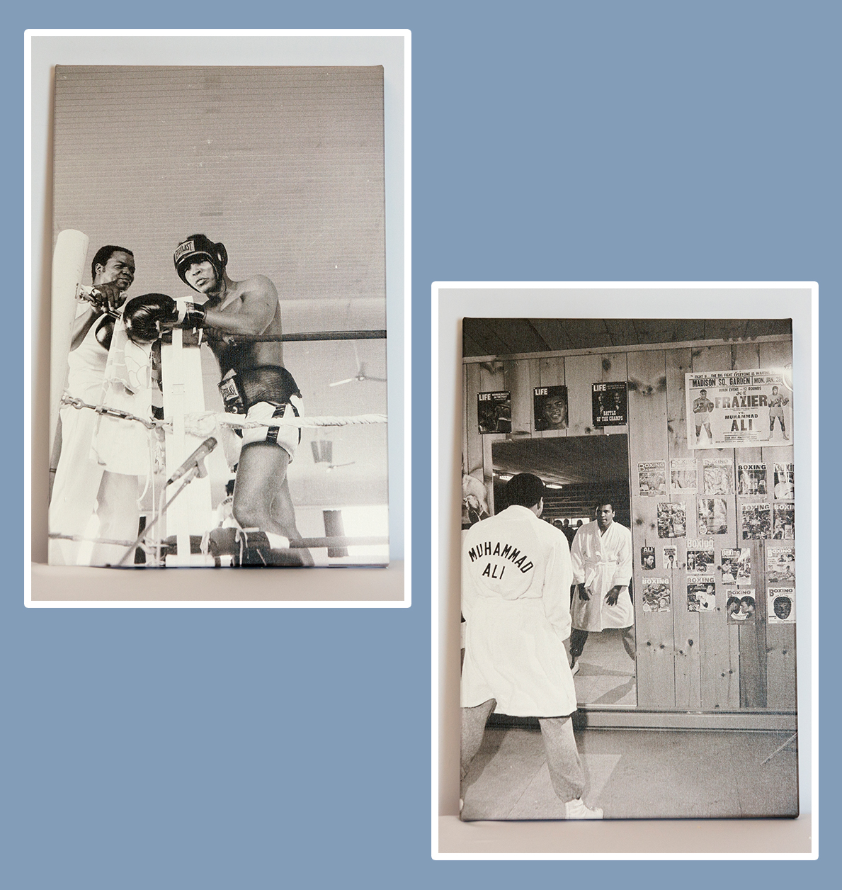 Product Photography, Muhammad Ali Canvas Prints