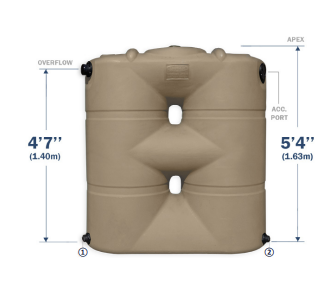 265 Gallon water tank