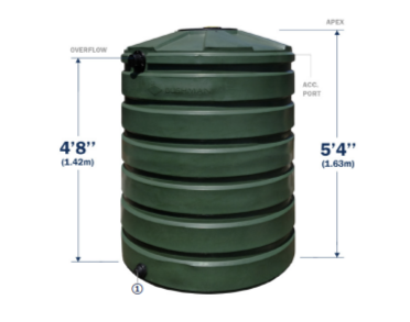 420 Gallon water tank