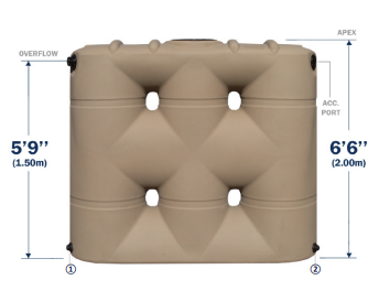 530 Gallon water tank