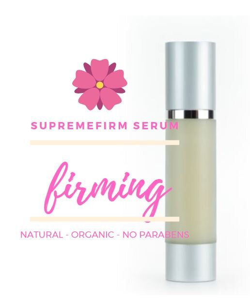 Natural Organic Firming Skincare Serum