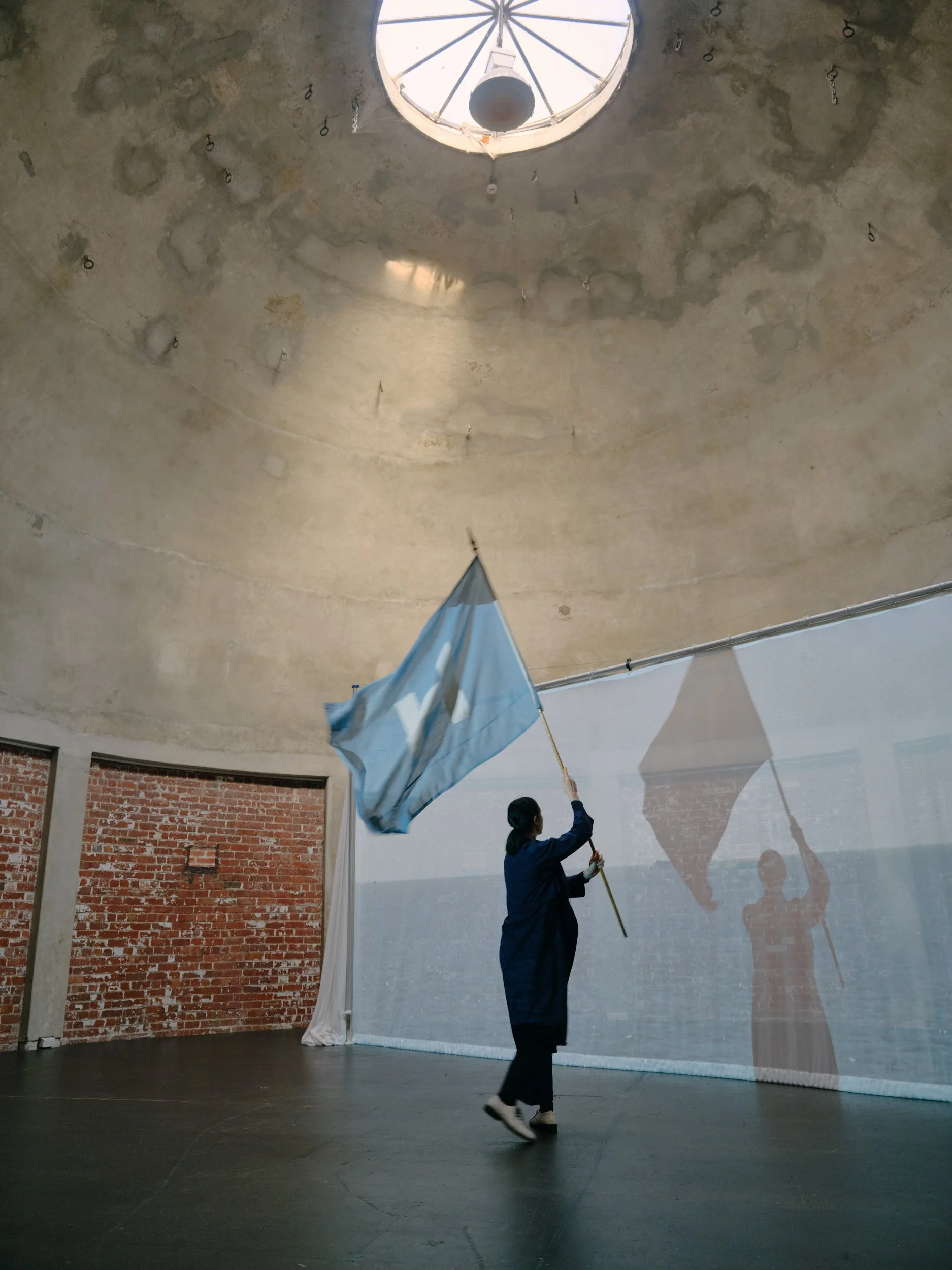 'Circular Temporalities', 'Take hold of the Clouds', Curated by Dr Tara McDowell and Dr Fleur Watson for Open House Melbourne 2022. Images: Courtesy of Open House Melbourne. Photo: Tom Ross