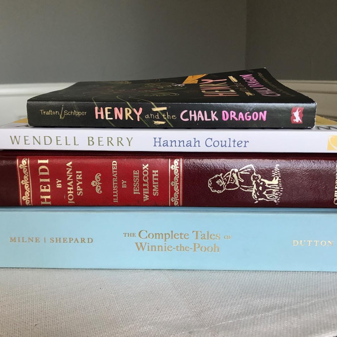 On the fiction front, Hannah Coulter was my introduction to novelist and poet Wendell Berry. I'm not sure how I hadn't met his works before but I will be getting better acquainted in 2019.
-
The others here the girls and I read together and we enjoye