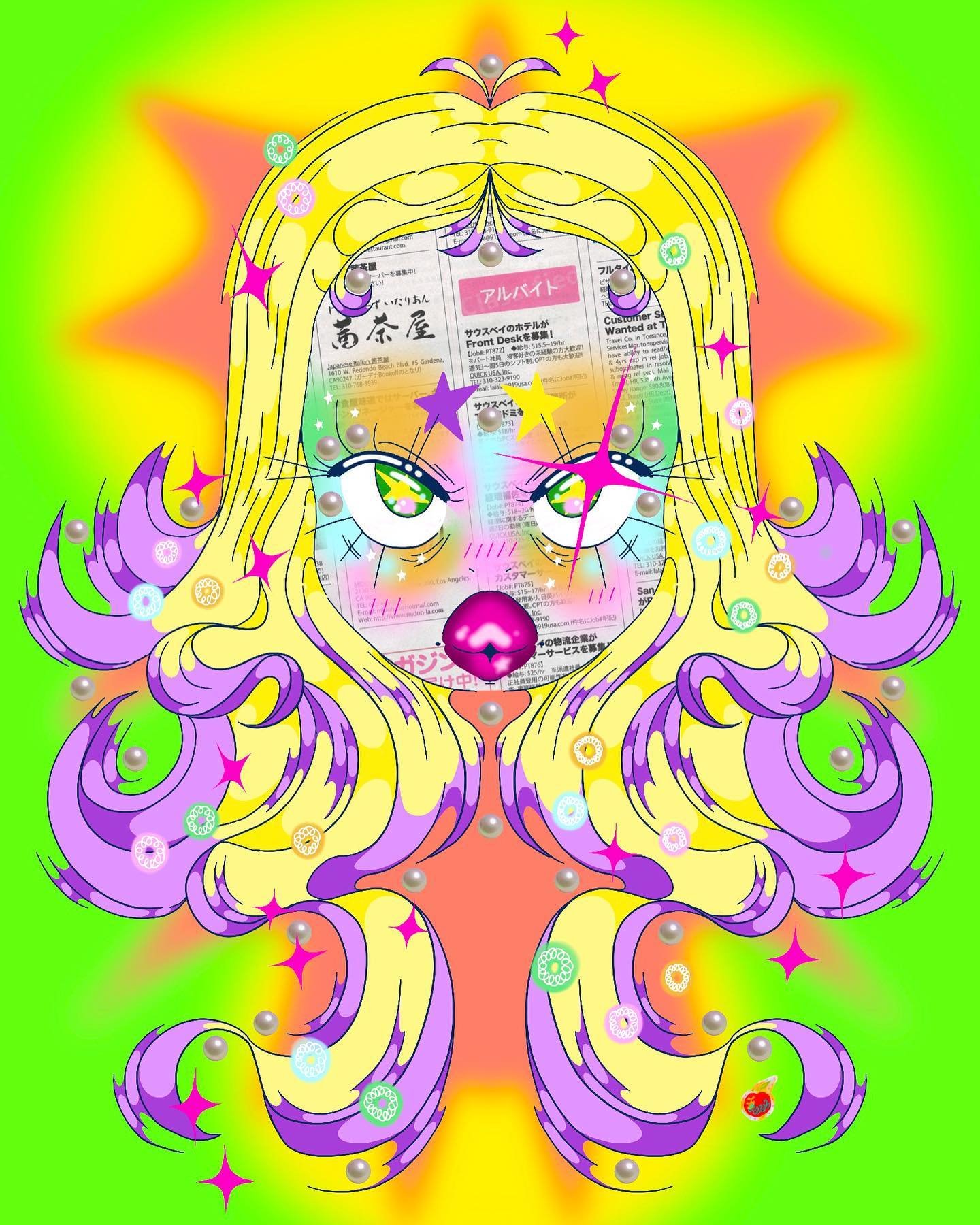 𝓗𝓮𝓻. ✴️💝❇️ #illustration #soph3m3ra