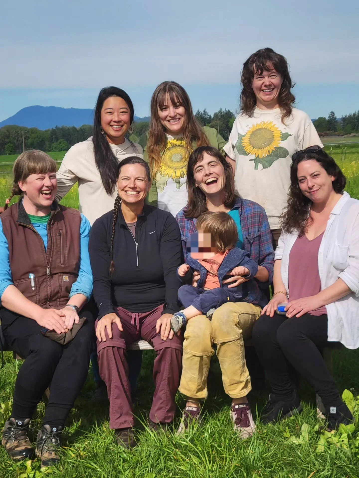 This is the dream team growing all your plants this spring.  What a fun, caring, hard- working group! I am so deeply grateful and in awe of each of you.  May all workers find joy in their work, and I will continue doing my best to make Humming Bee a 