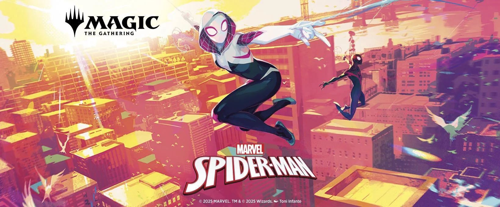 Universes Beyond: Spiderman magic the gathering!