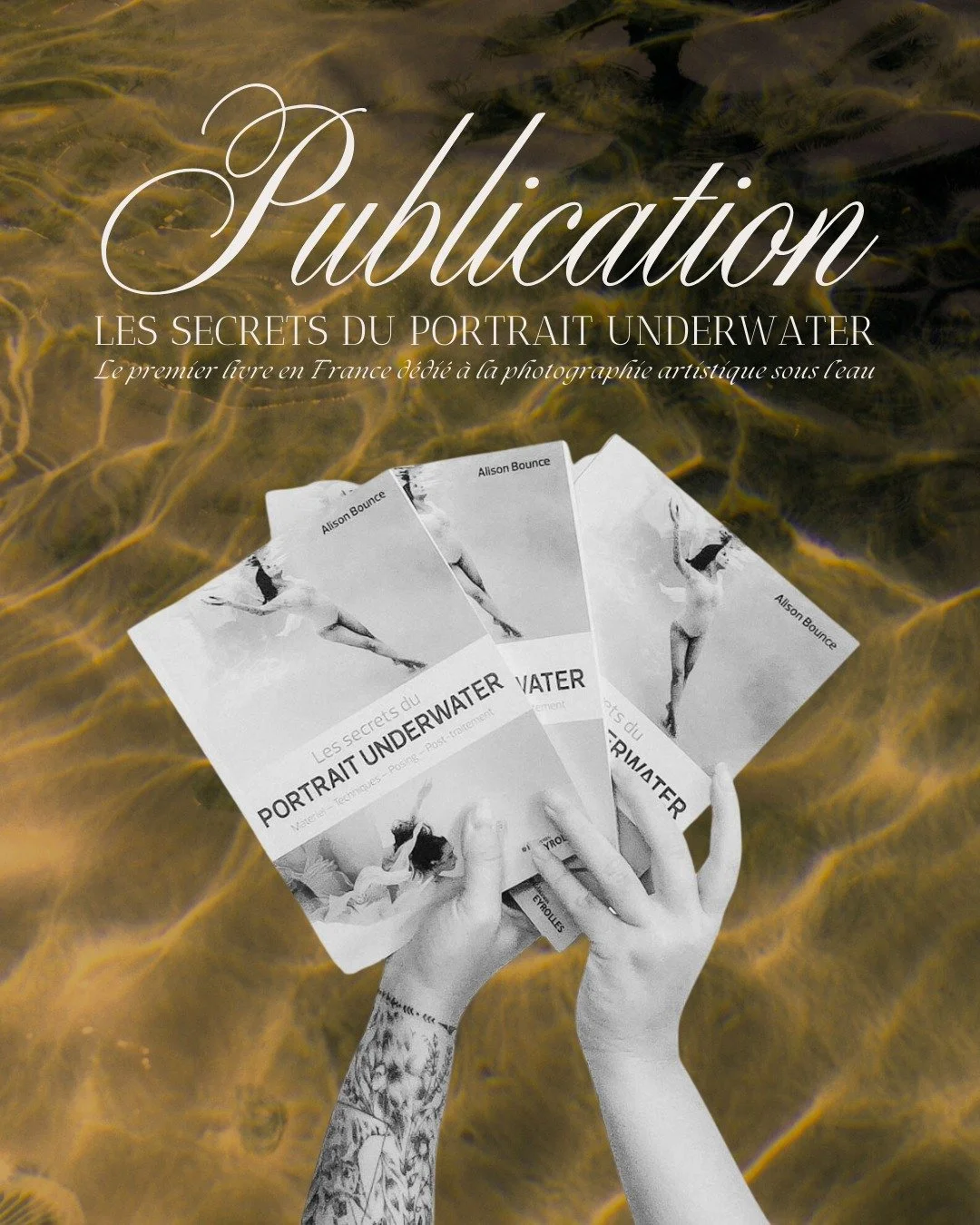 Saviez-vous que j'avais publi&eacute; mon premier livre en 2020 ?

Un ouvrage au c&oelig;ur de la photographie underwater ! Apr&egrave;s des ann&eacute;es &agrave; exp&eacute;rimenter, &agrave; explorer la magie de l&rsquo;eau et &agrave; d&eacute;ve