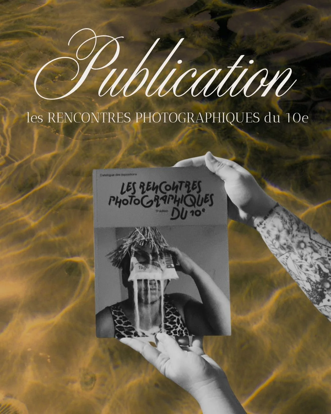 ABYSSAL rejoint cette ann&eacute;e le festival Les Rencontres Photographiques du 10e // @rencontresphotoparis  &agrave; Paris. Un &eacute;v&eacute;nement reconnu pour la qualit&eacute; et la diversit&eacute; de sa programmation, qui met en lumi&egrav