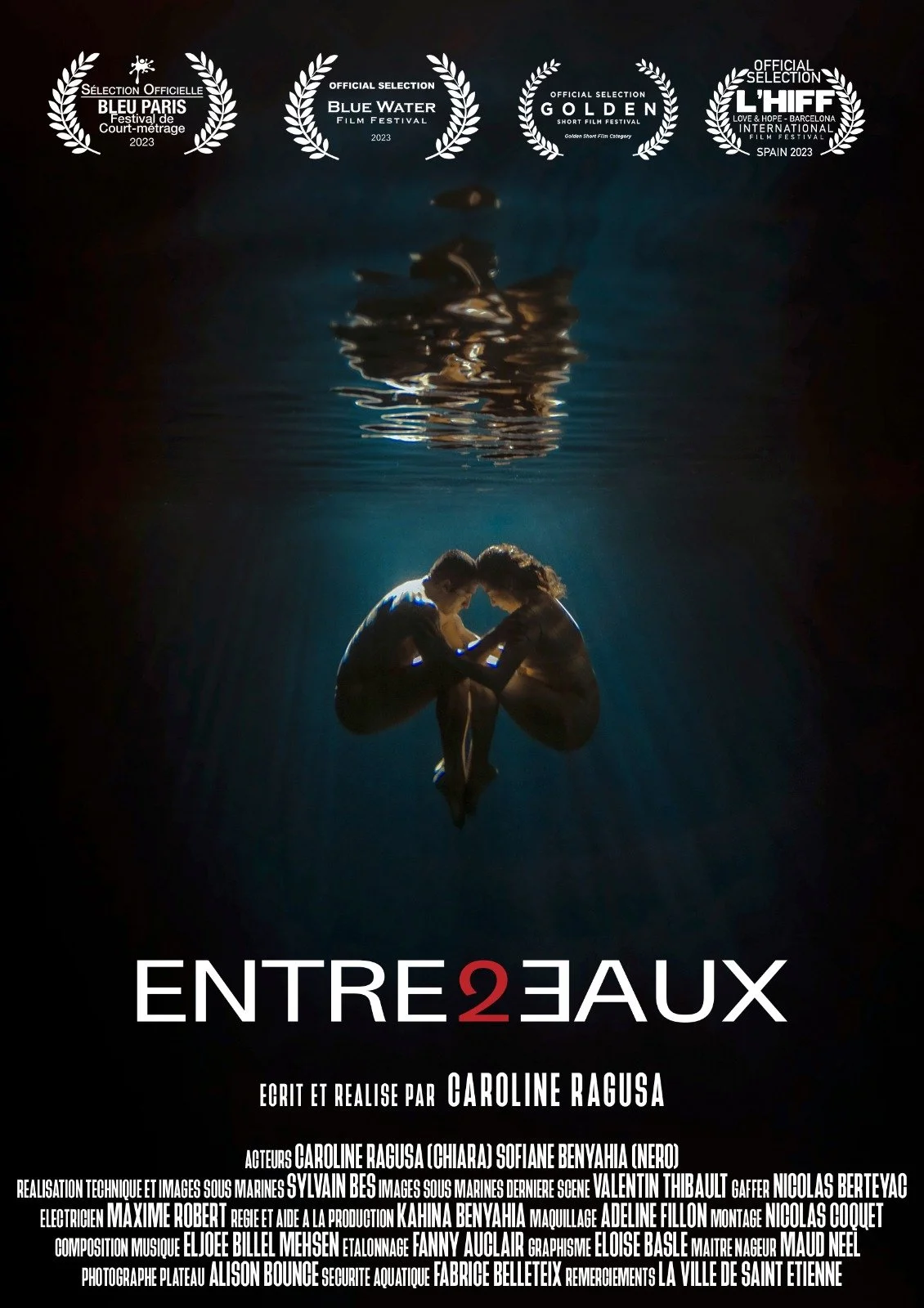 photographe de plateau film subaquatique