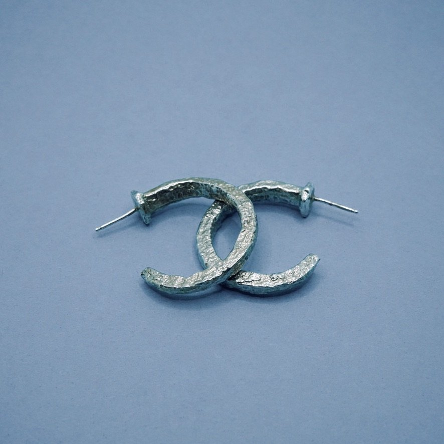 Barrel Clutch Earring Back, Silver (144 Pieces)