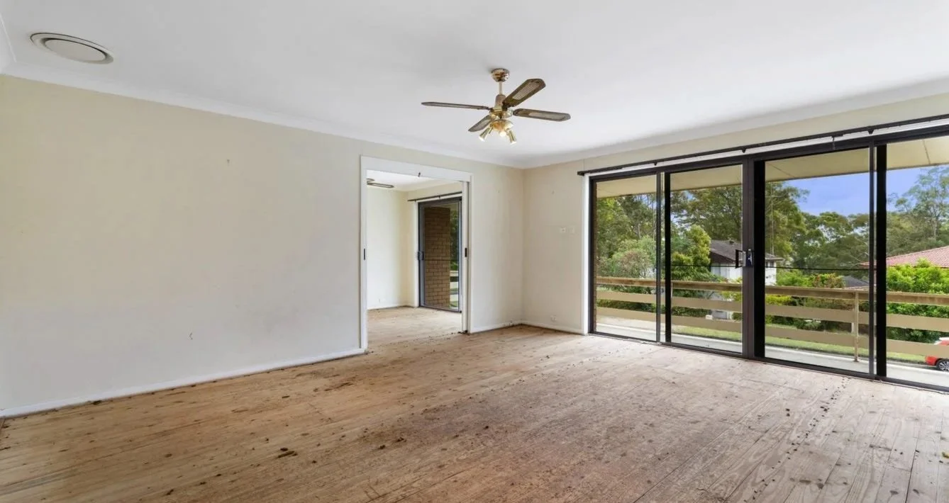 Existing Living Area - East Maitland Renovation