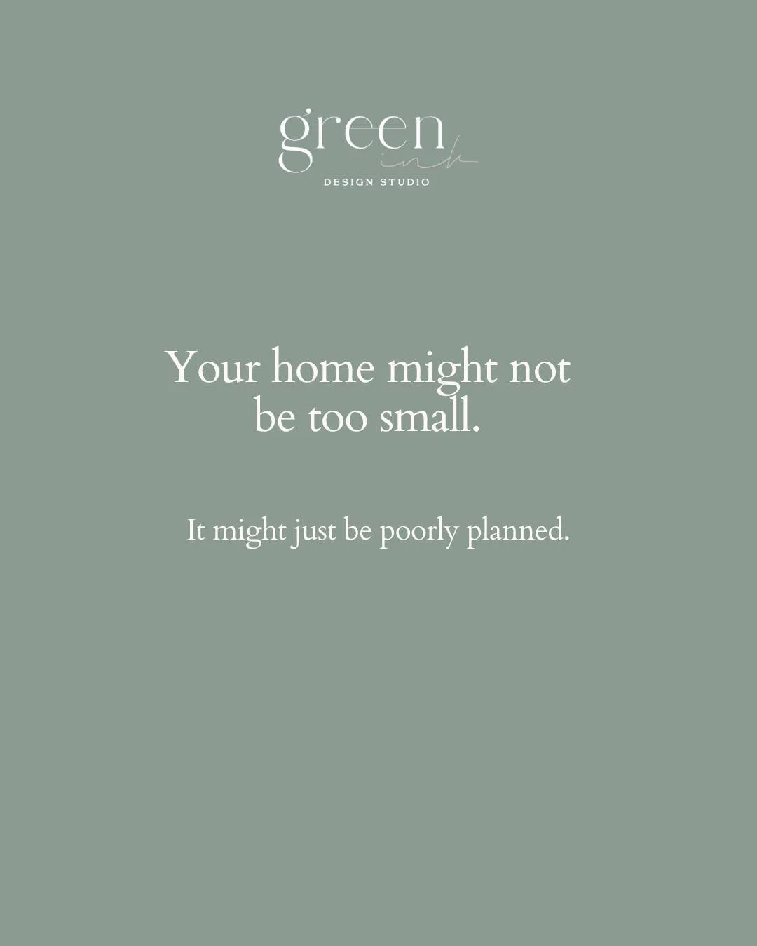 &ldquo;We just need more space.&rdquo;

It's something we hear regularly when talking with families considering a renovation.
And sometimes, they're absolutely right.

But sometimes the house isn't actually too small - the existing space simply isn't
