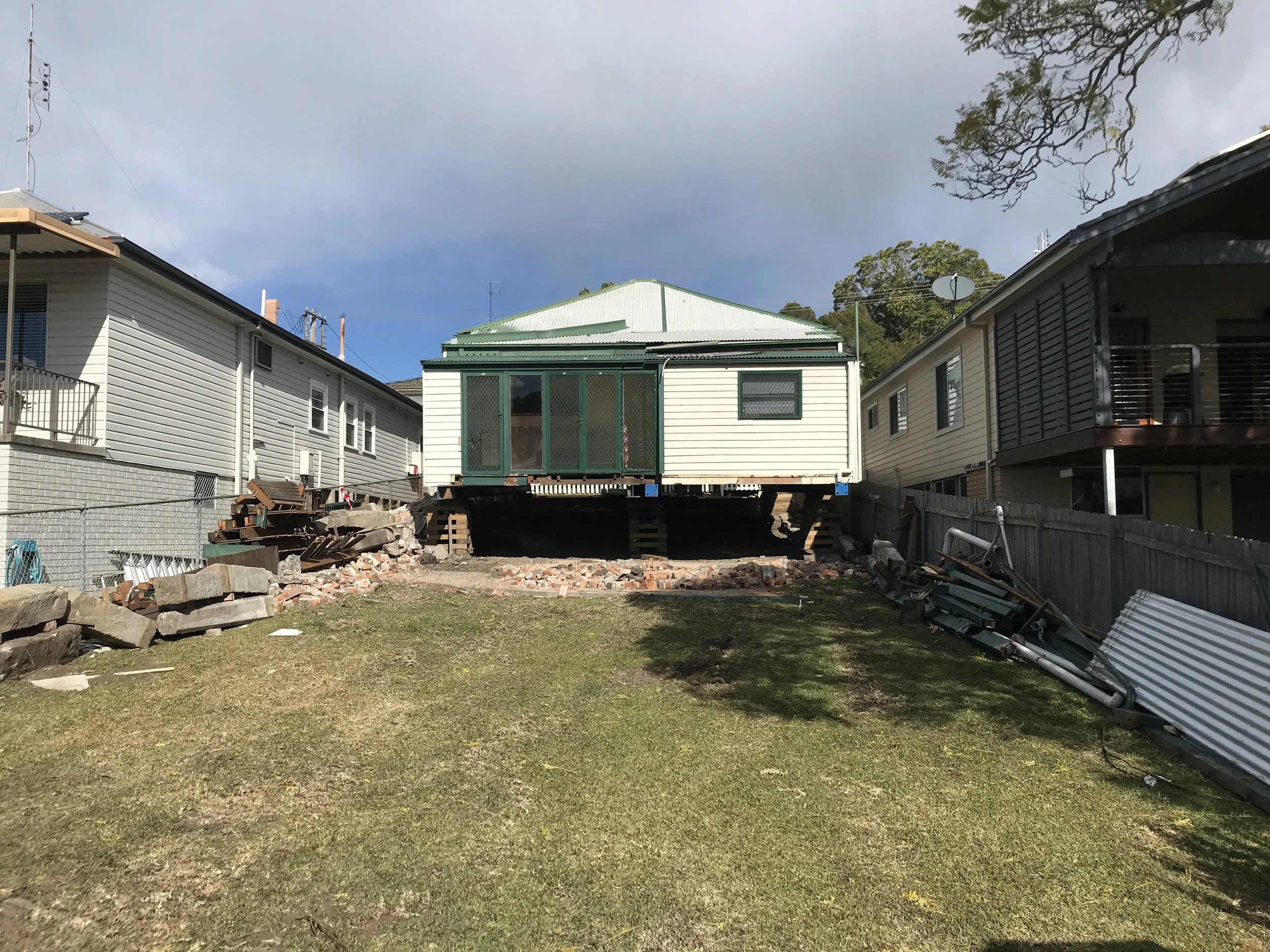 Existing Dwelling Relocated - New Lambton New Build
