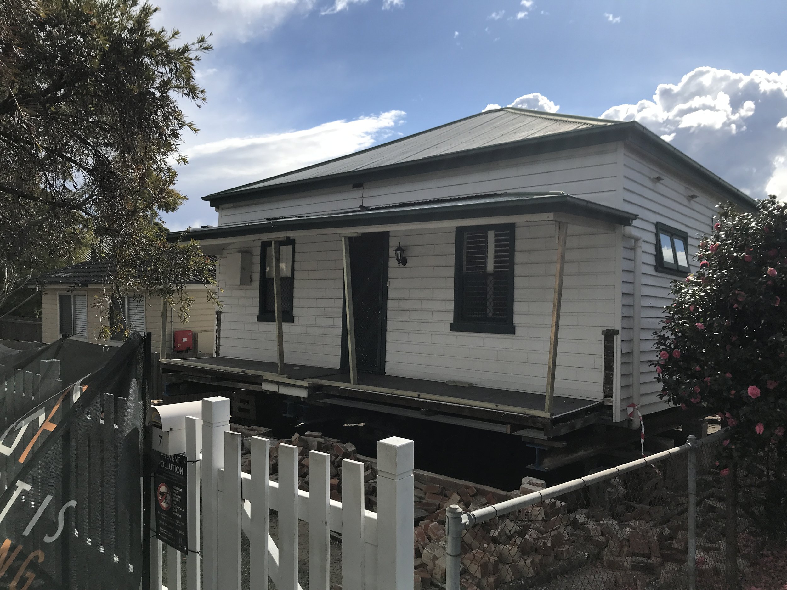 Existing Dwelling Relocated - New Lambton New Build