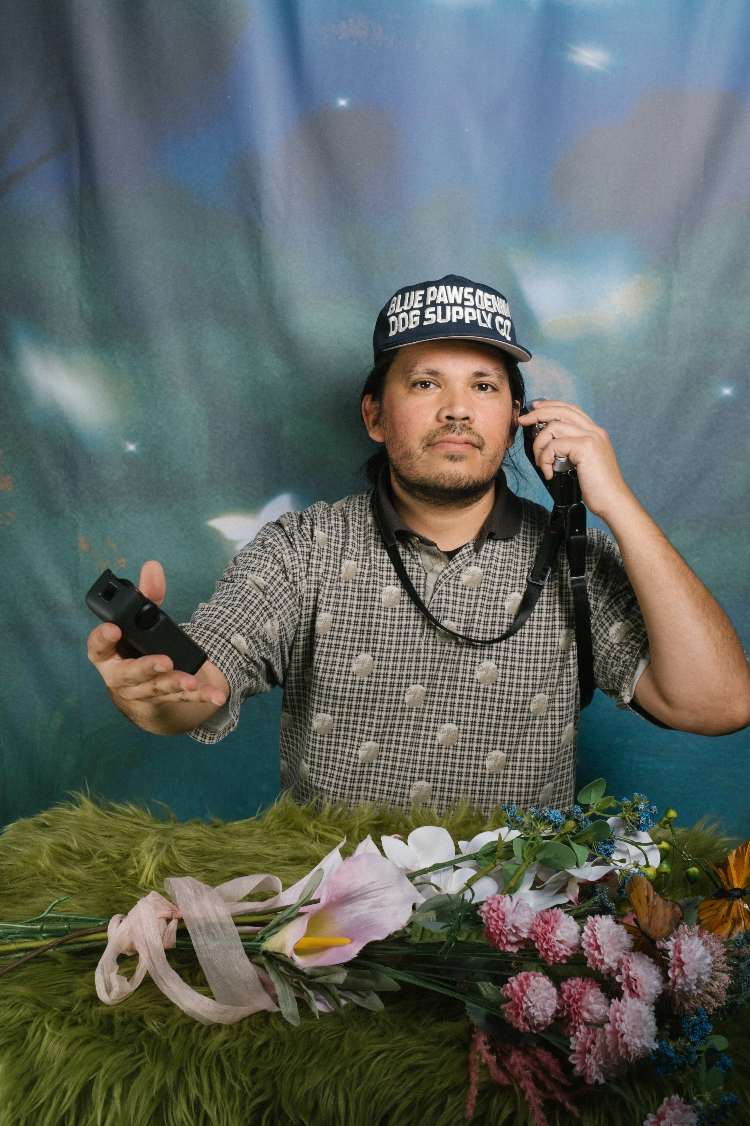 a photo of a guy with a camera
