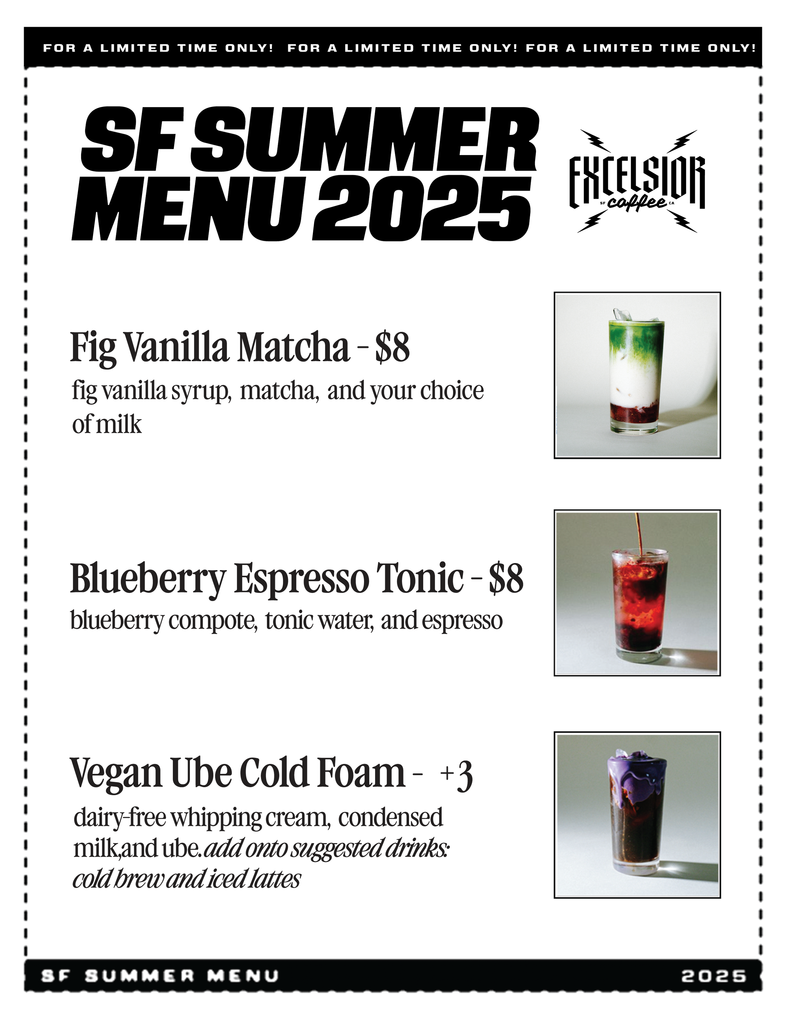SF SUMMER MENU