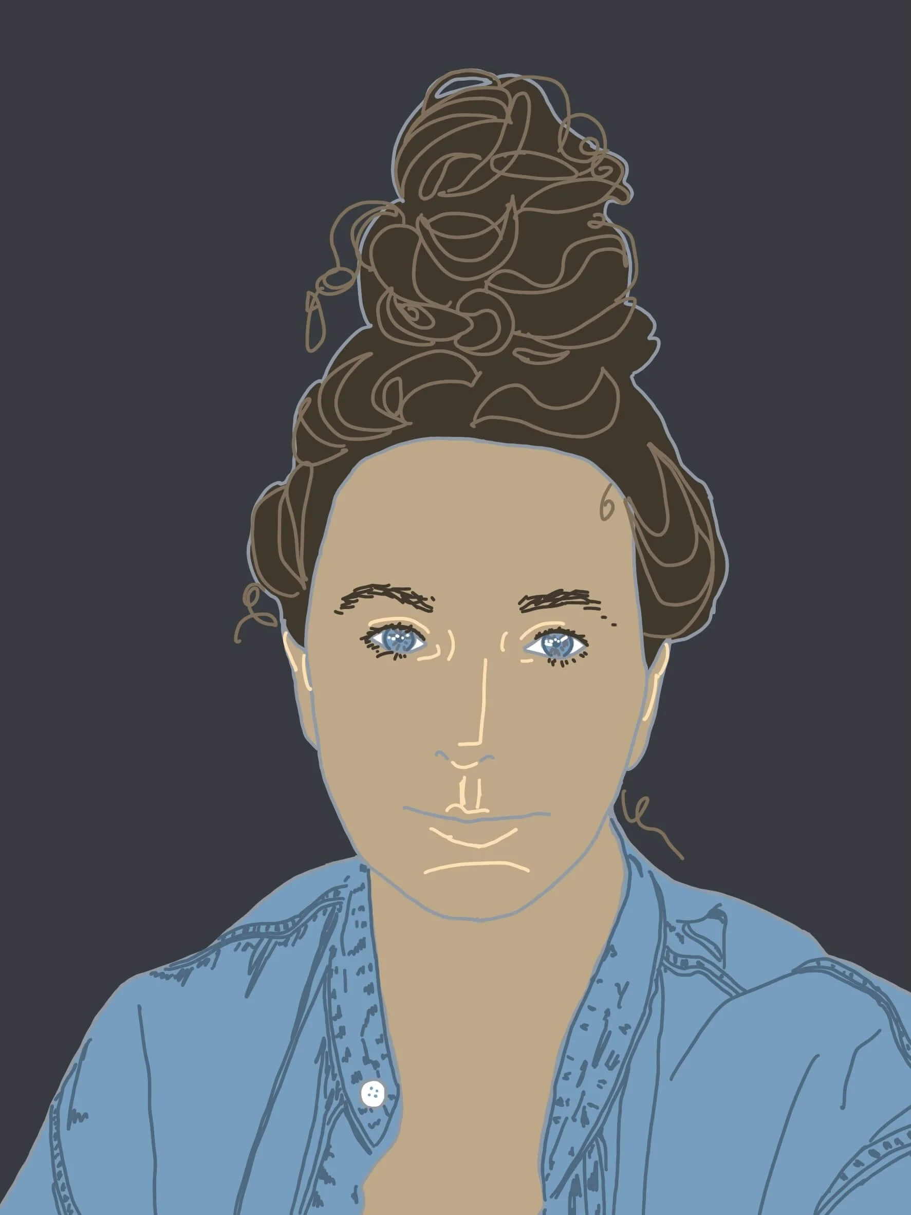 tall girl big hair problems