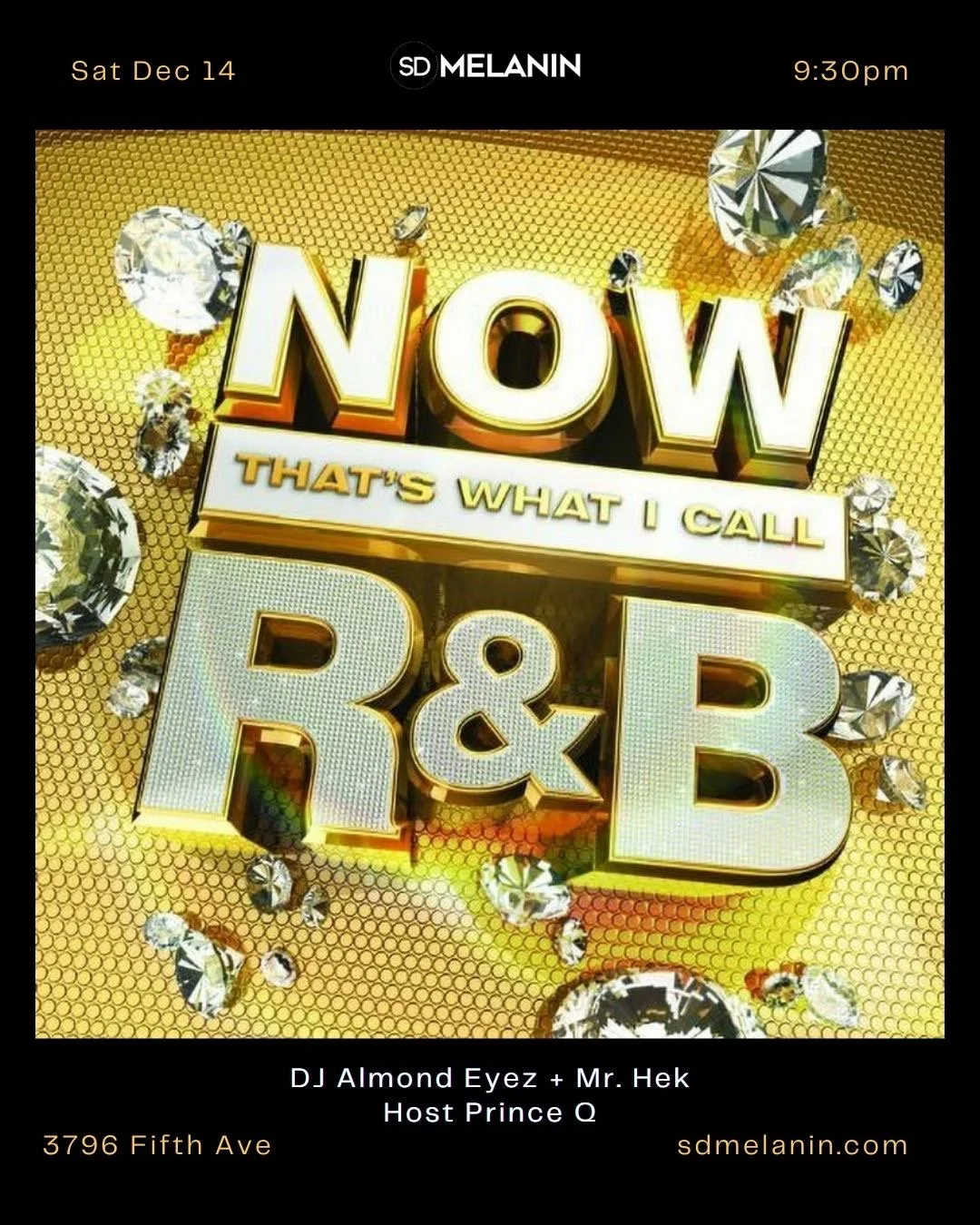 All R&B. All Night — SD Melanin