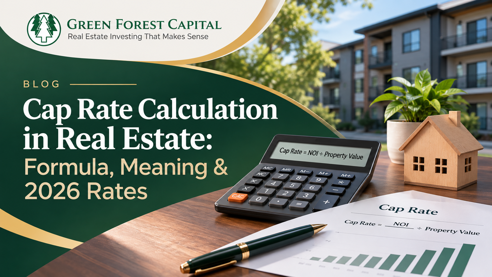 Cap Rate Calculation in Real Estate: Formula, Meaning &amp; 2026 Rates