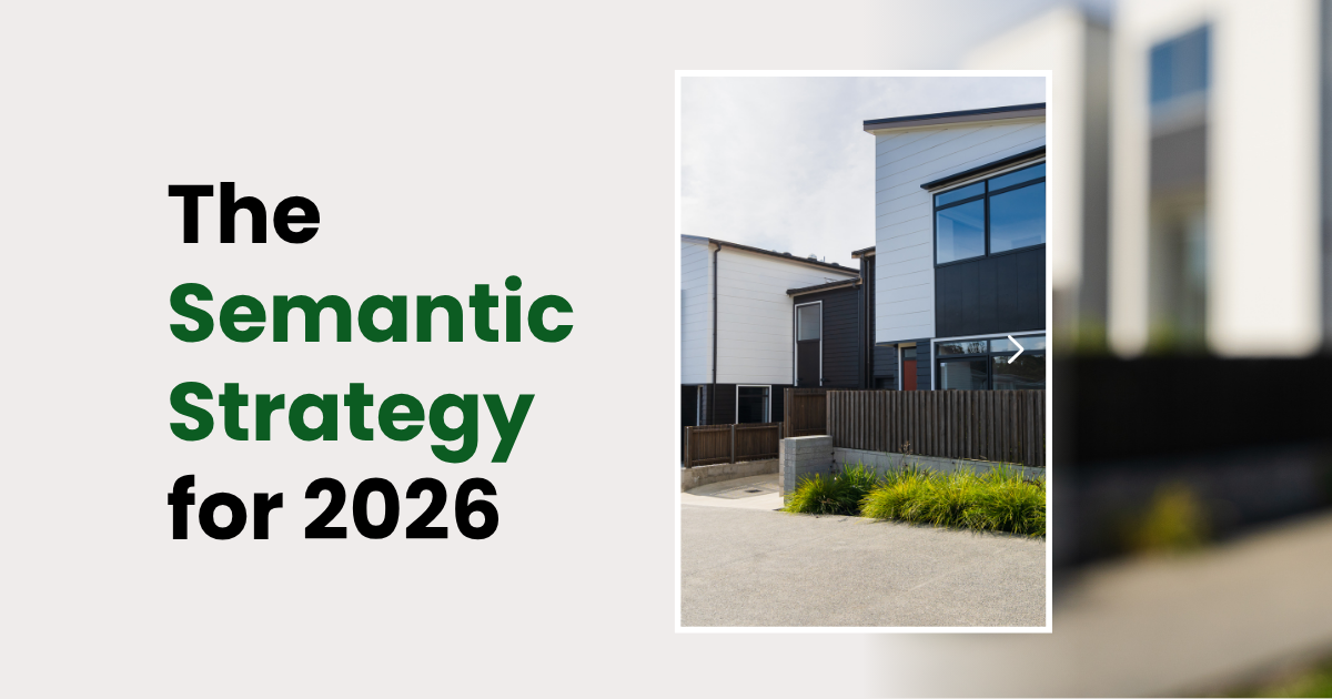 semantic strategy for 2026 digital marketing and SEO trends