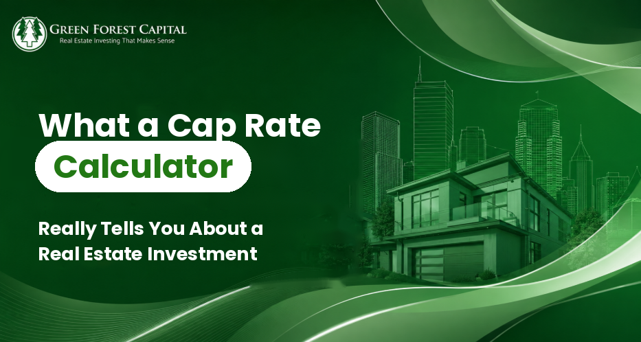 Cap rate calculator for real estate investment
