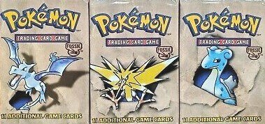 1999 Pokemon Aerodactyl Artwork Fossil Booster Pack