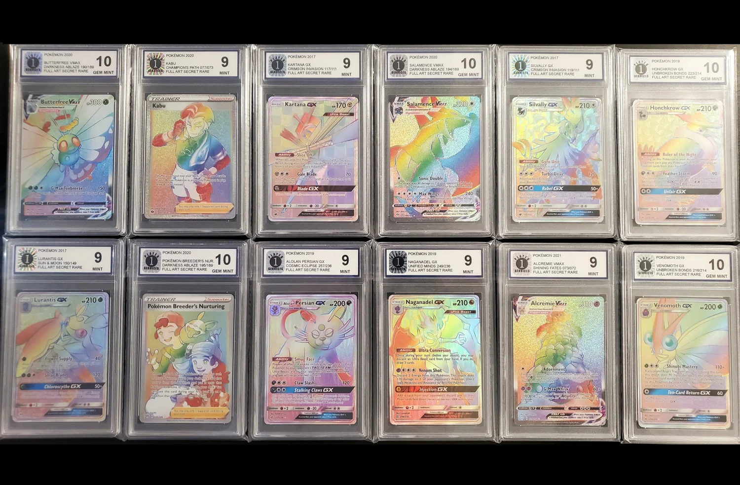 Pokémon Card Grading — Player 1 Services