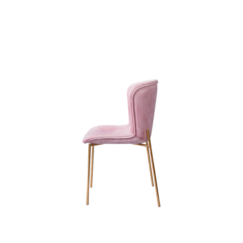 Hugo Dining Chair Pink