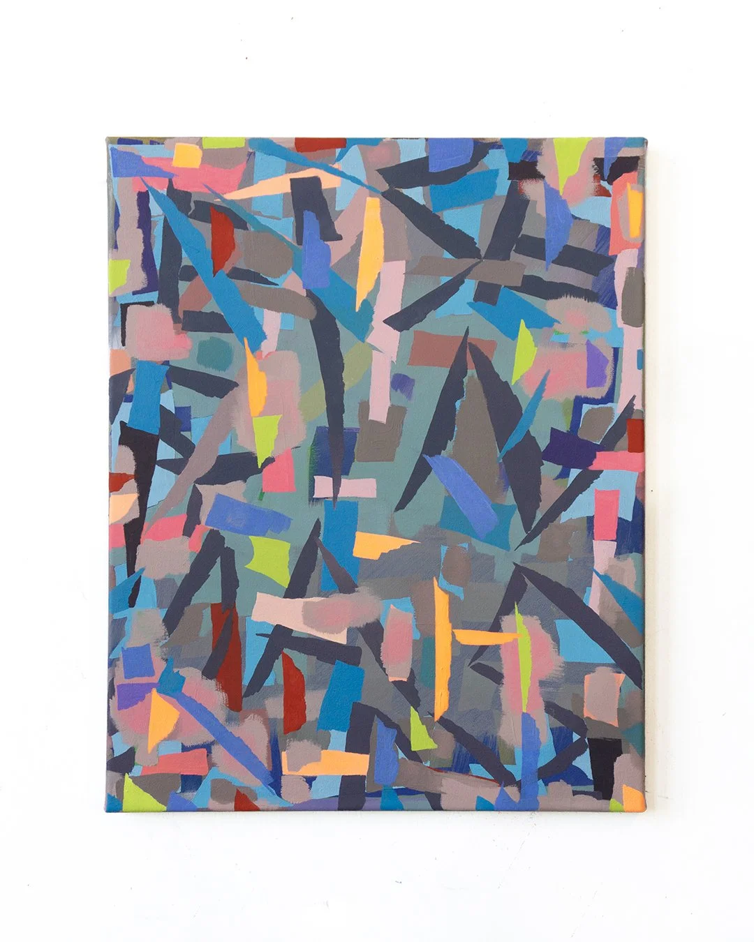 𝘦 𝘳 𝘢 𝘴 𝘦, 2026. Oil on canvas, 16 x 20 in