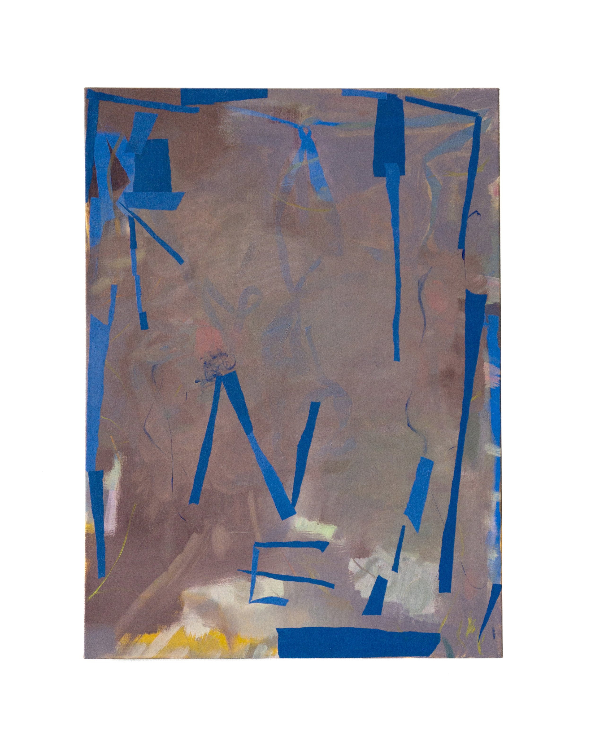 Muscle, 2025. Oil on canvas, 22 x 30 in