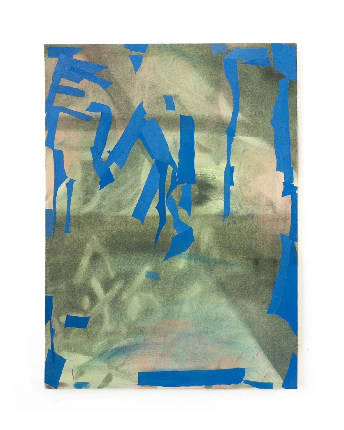 𝘌𝘕𝘋, 2026. Oil on canvas, 22 x 30 in
