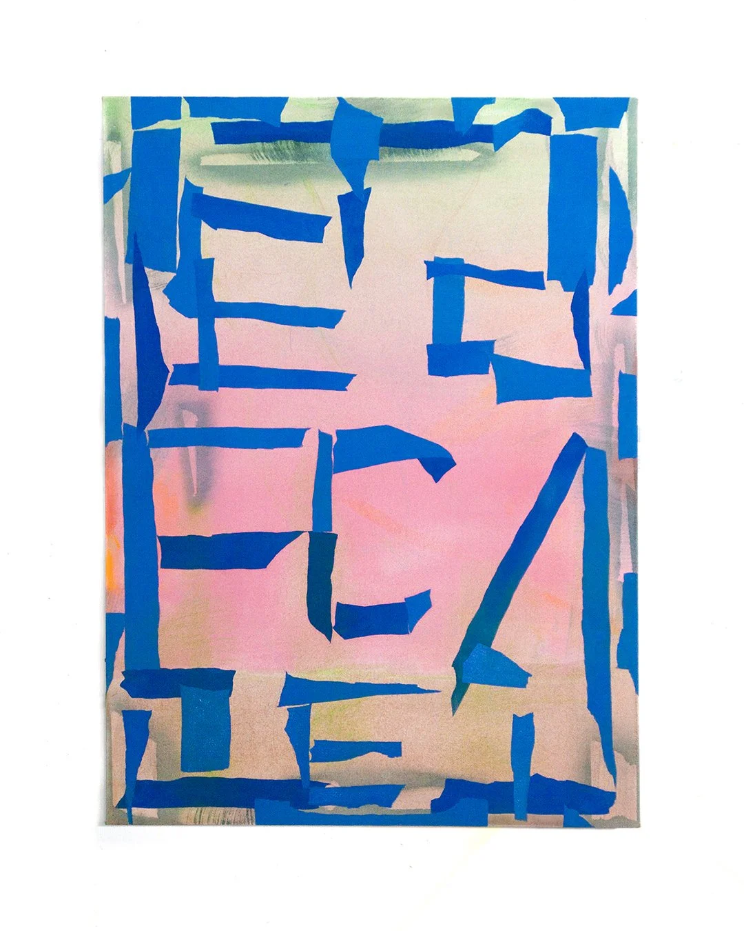 𝘌 𝘍 𝘍 𝘌 𝘊 𝘛, 2026. Oil on canvas, 22 x 30 in